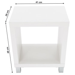 Masa pentru reviste Mobhaus Tofi 1 New (White) Thumb