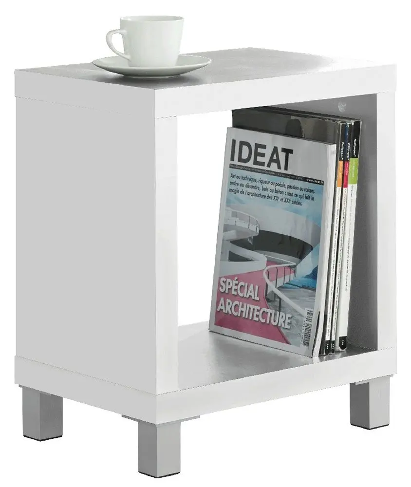 Masa pentru reviste Mobhaus Tofi 1 New (White) - 2