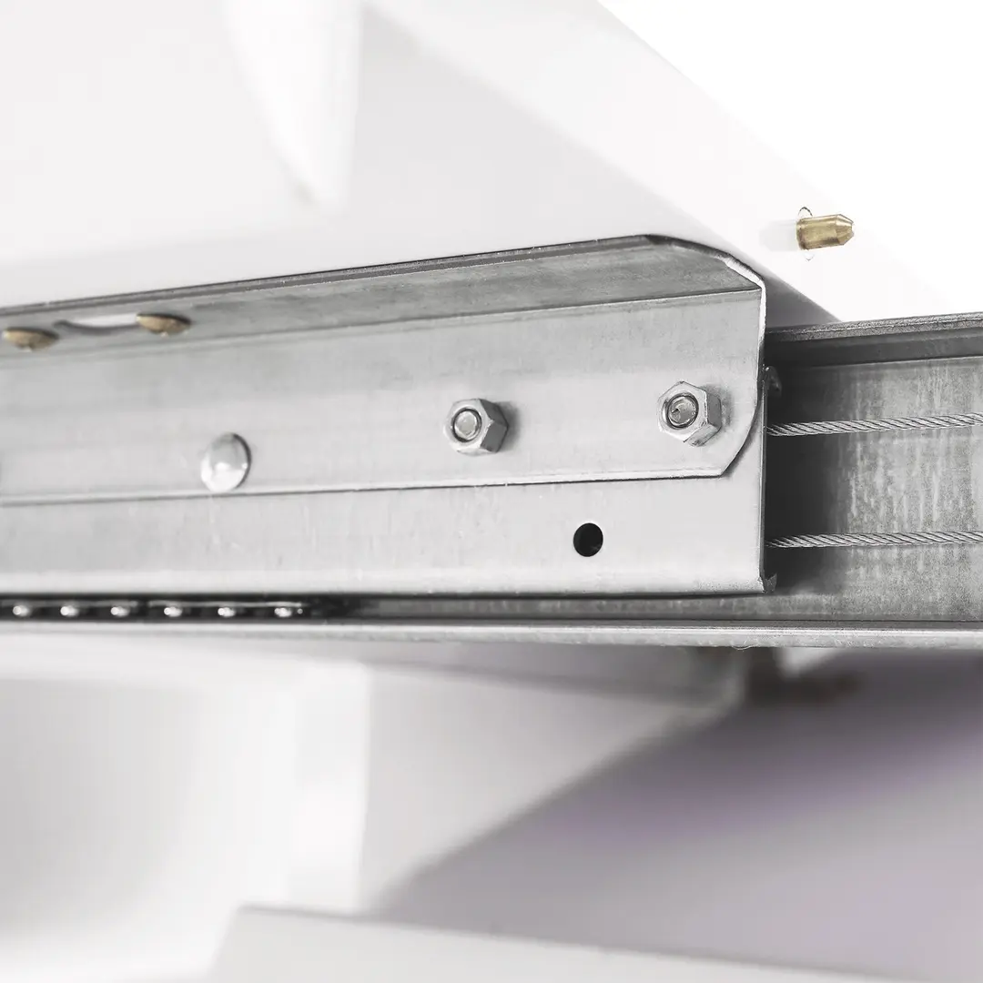 Masa extensibila Mobhaus Perak (White Extra High Gloss)