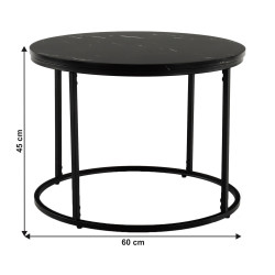 Masa pentru reviste Mobhaus Gagin (Black) Thumb