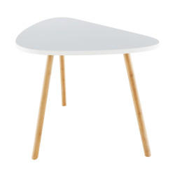 Комплект журнальных столиков Mobhaus Bismak (White/Natural) Thumb