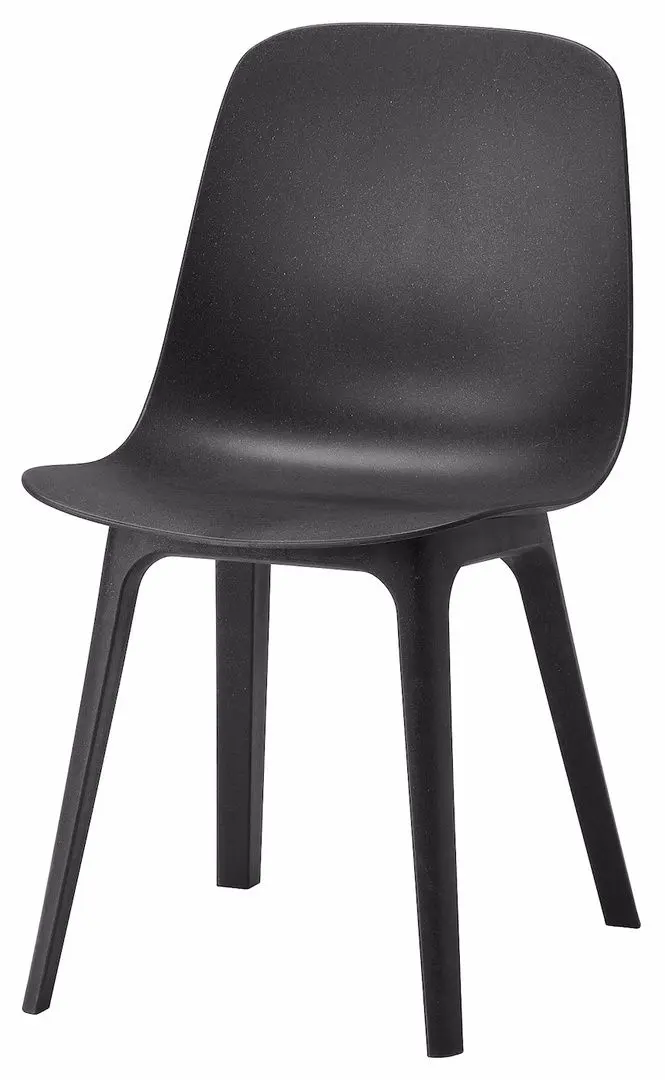 Обеденный набор Ikea Voxlov/Odger 180x90см 1+4 (Бамбук/Антрацит)