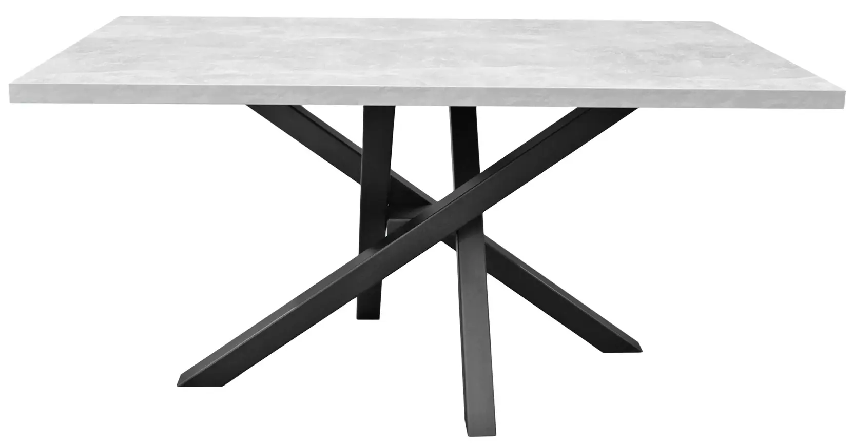 Стол DP Dakota 135x75 (Concrete Gray/Black)