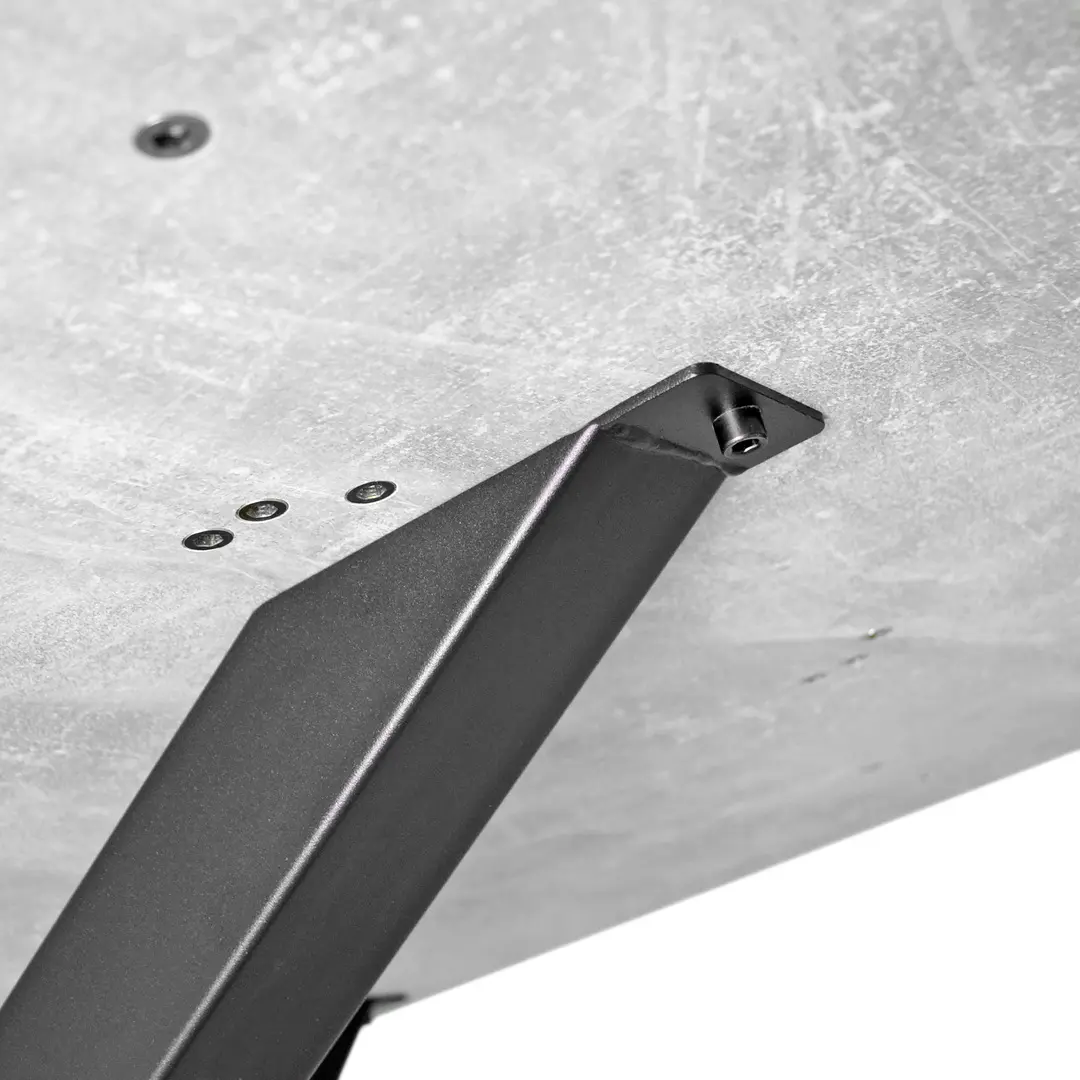 Masa DP Dakota 180x90 (Concrete Gray/Black)