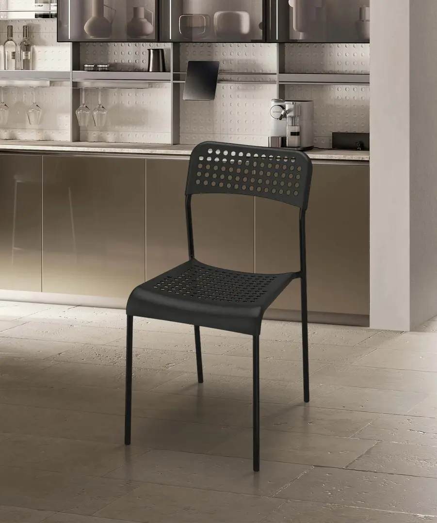 Scaun Ikea Adde (Negru)