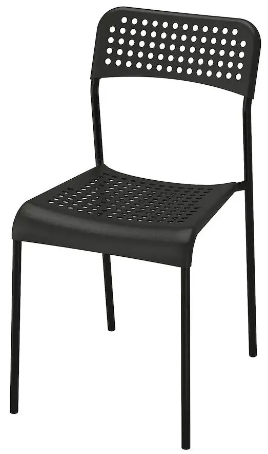 Scaun Ikea Adde (Negru) - 2