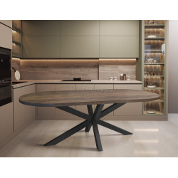 Стол DP Omega 190x90 (Brown/Black)