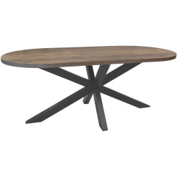 Стол DP Omega 190x90 (Brown/Black) Thumb