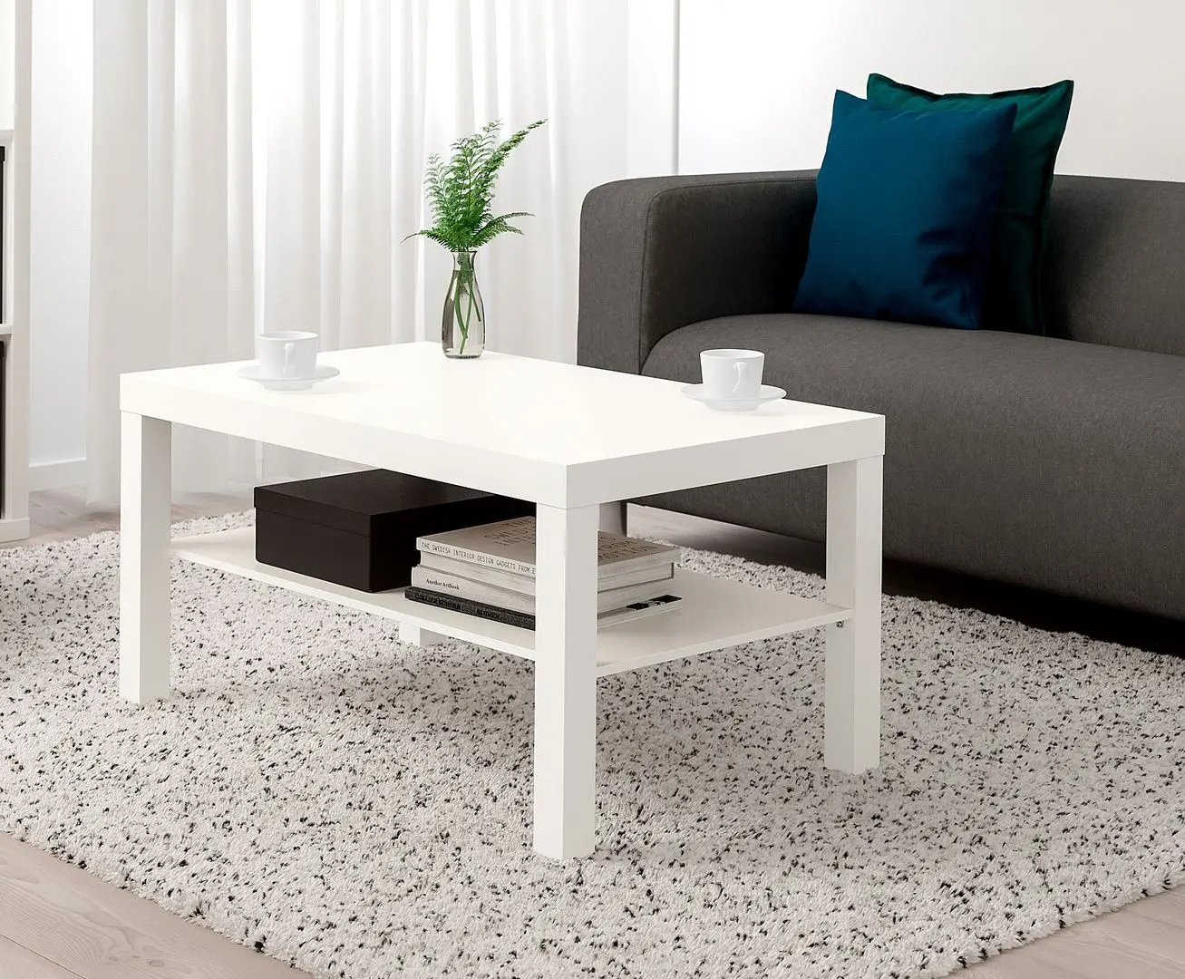 Masuta de cafea Ikea Lack 90x55 (Alb)