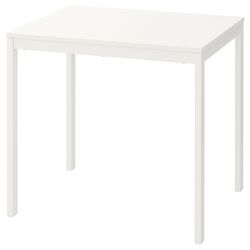 Masa extensibila Ikea Vangsta 80/120x70cm (Alb) Thumb