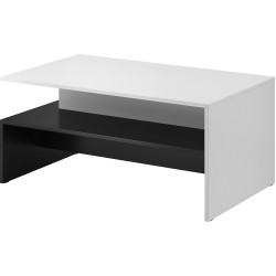 Masa pentru reviste Helvetia Baros №99 (White Gloss/Black) Thumb