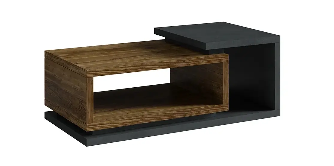 Журнальный столик Helvetia Bota №97 (Spruce Appenzeller/Matera Anthracite)