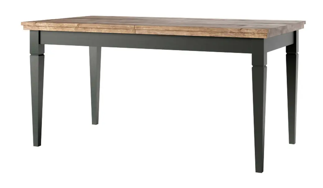 Стол раскладной Helvetia Evora №92 (Green/Lefkas Oak)