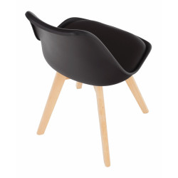 Стул Mobhaus Bali 2 New (Dark Brown/Beech) Thumb