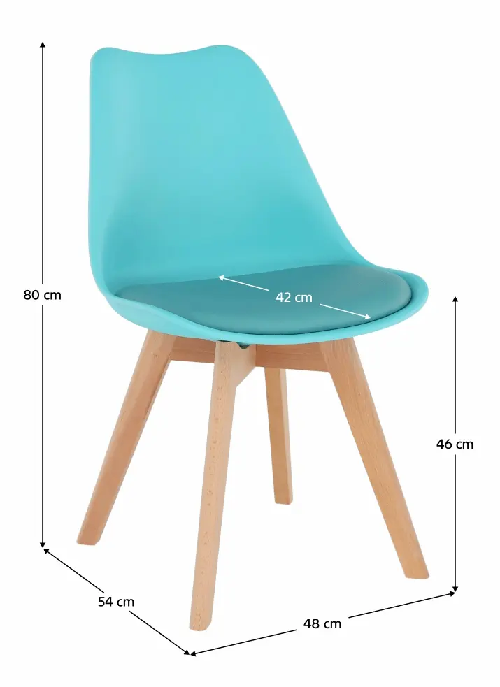 Стул Mobhaus Bali New (Menthol/Beech)