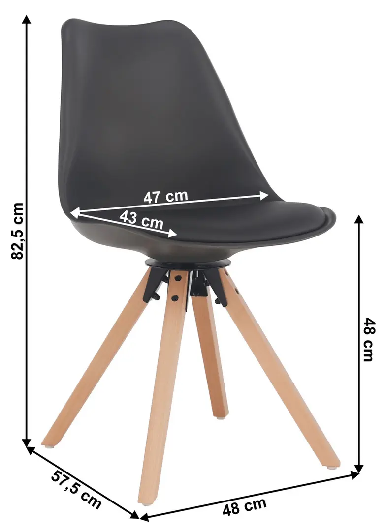 Scaun Mobhaus Etosa (Dark Gray)