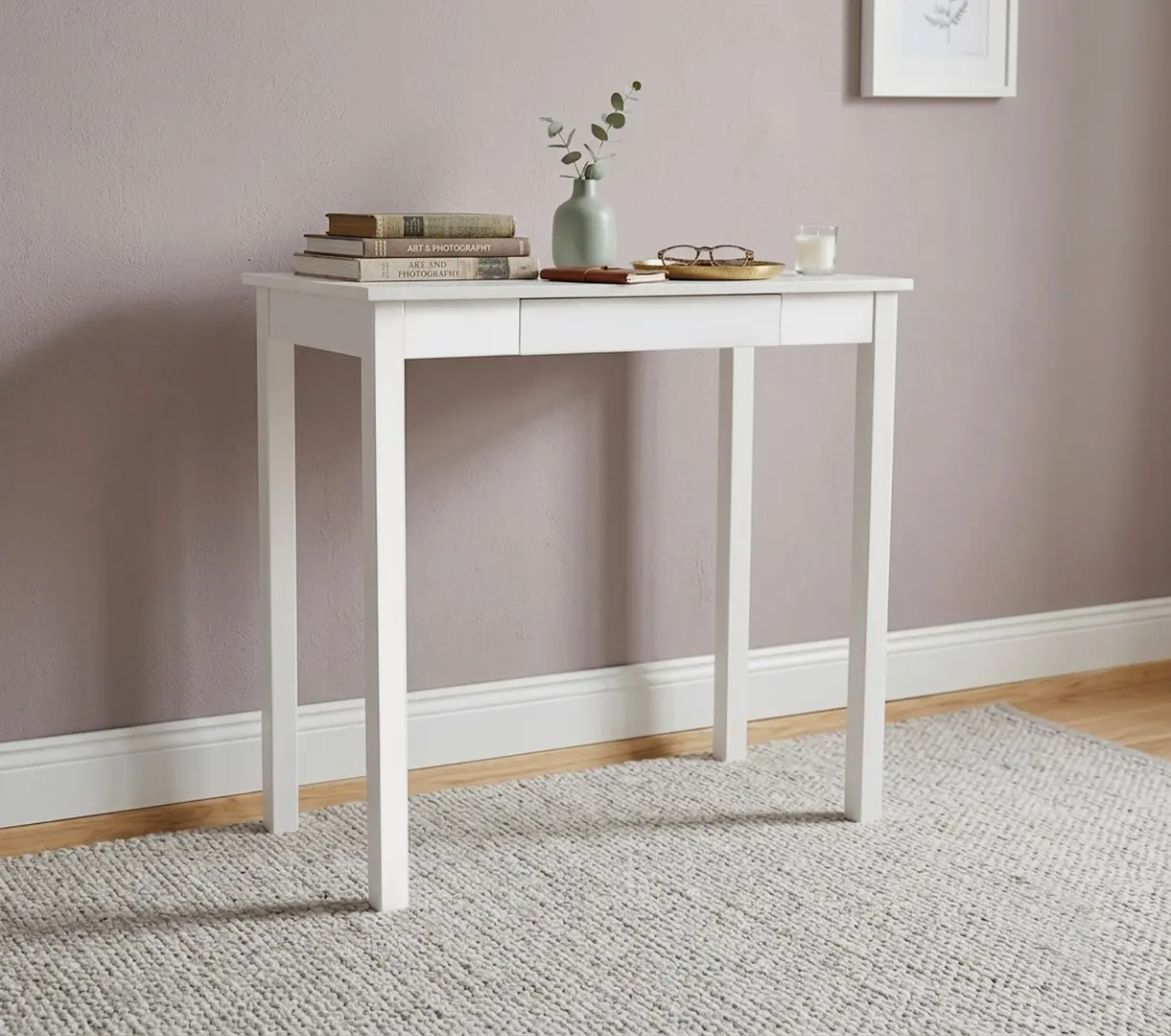 Masa auxiliara Tempo Kondela Amyntas (White)