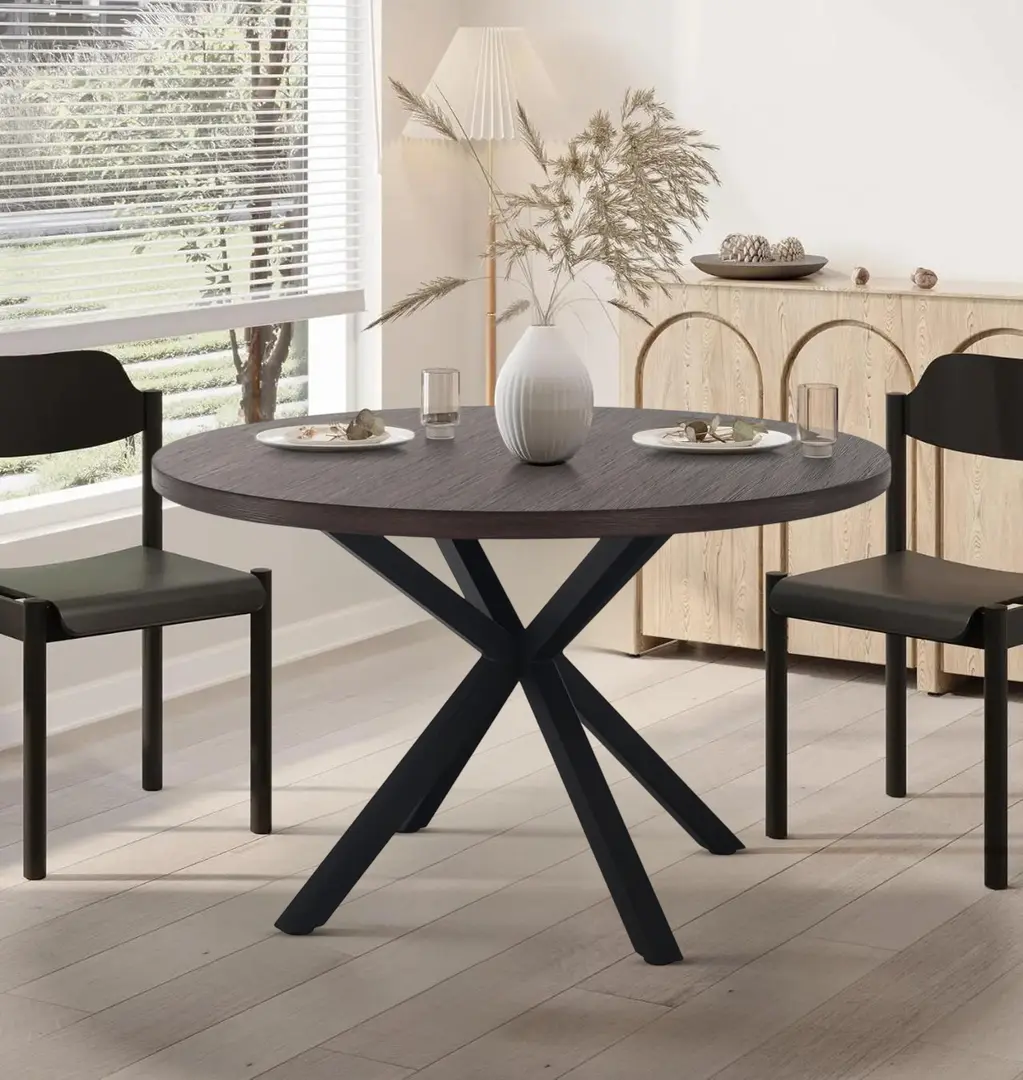 Masa Mobhaus Medor (Dark Oak/Black)