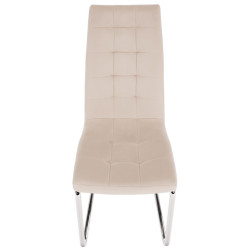 Стул Mobhaus Saloma New (Beige/Chrome) Thumb