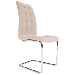 Стул Mobhaus Saloma New (Beige/Chrome) Thumb