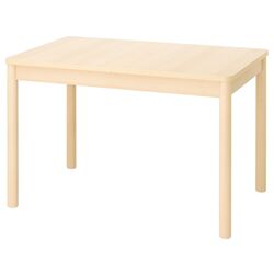 Masa extensibila Ikea Ronninge 118/173x78cm (Mesteacan) Thumb
