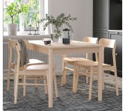 Masa extensibila Ikea Ronninge 118/173x78cm (Mesteacan)