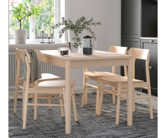 Стол раскладной Ikea Ronninge 118/173x78см (Береза)