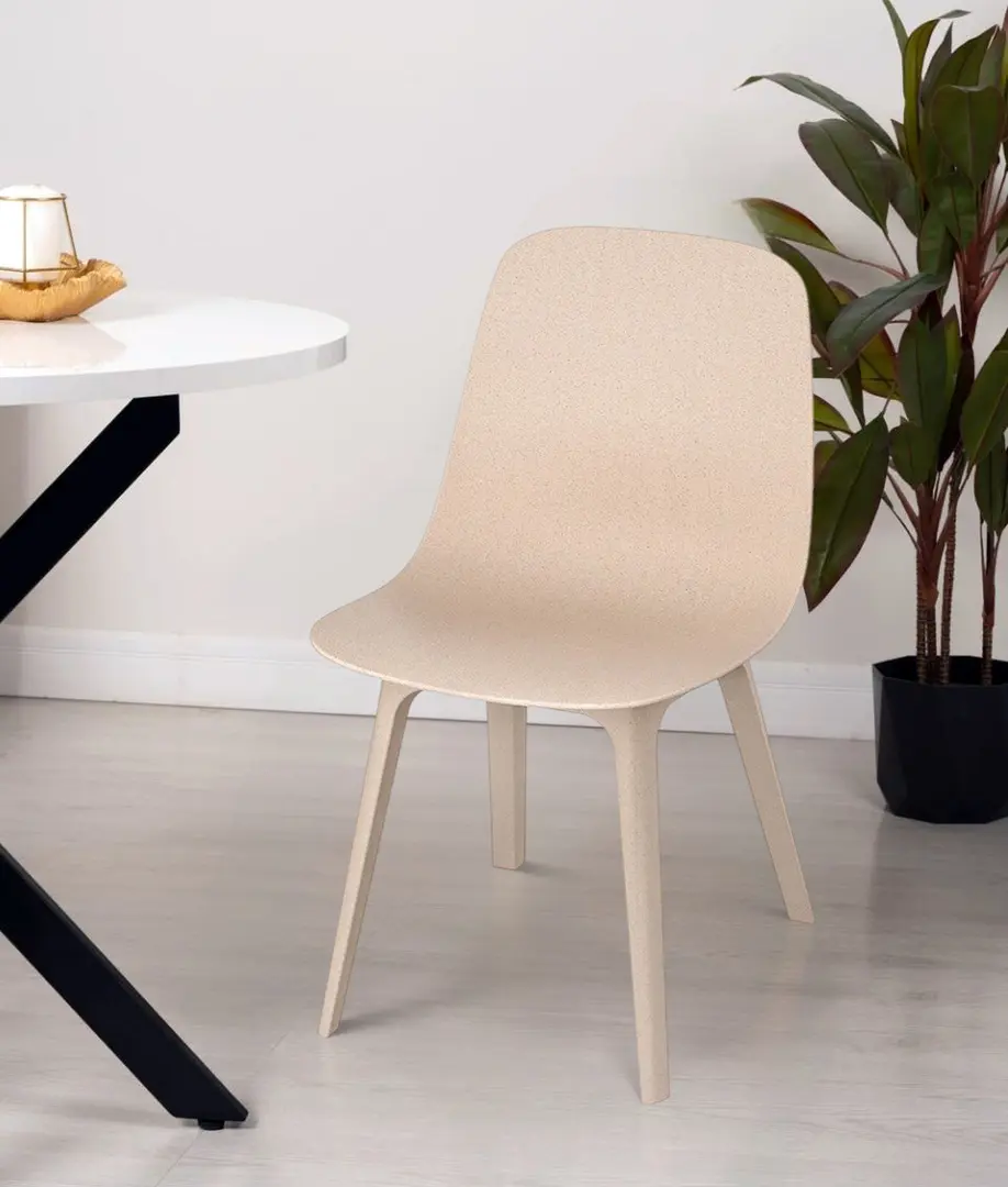 Scaun Ikea Odger (Alb/Bej)