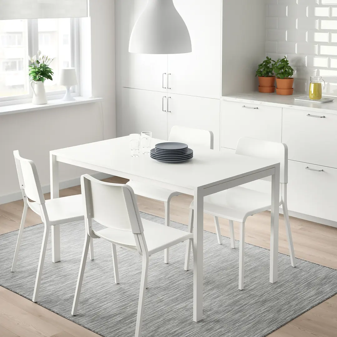 Scaun Ikea Teodores (Alb)