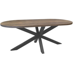 Стол DP Omega 150x70 (Brown/Black) Thumb