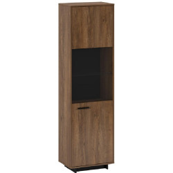 Витрина Tempo Kondela Delis A2 Right (Oak Bolzano/Black) Thumb