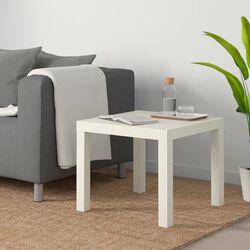 Журнальный столик Ikea Lack 55x55 (Белый)