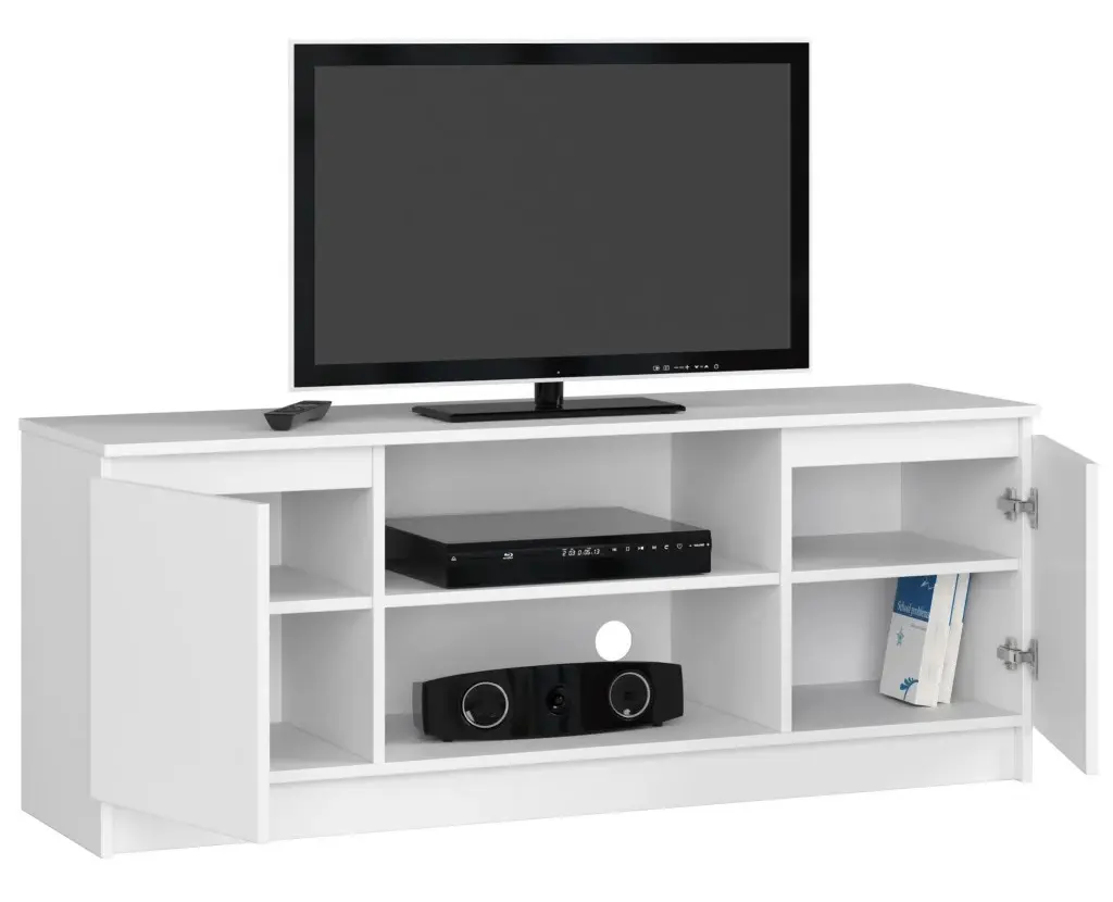 Tumba pentru TV Akord K140 2D1P (White)