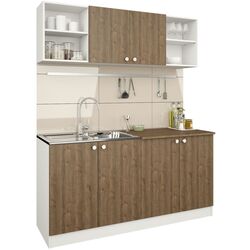 Кухня Haaus Sena 1.6м (White/Bronze Oak) Thumb