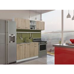 Кухня Haaus Kara 1.8м (White/Sonoma Oak)