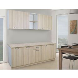 Bucatarie Haaus Nisa 2.0m (White/Elm Light) Thumb