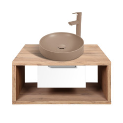 Умывальник Montebella 455х455 со смесителем Jaguar Thumb