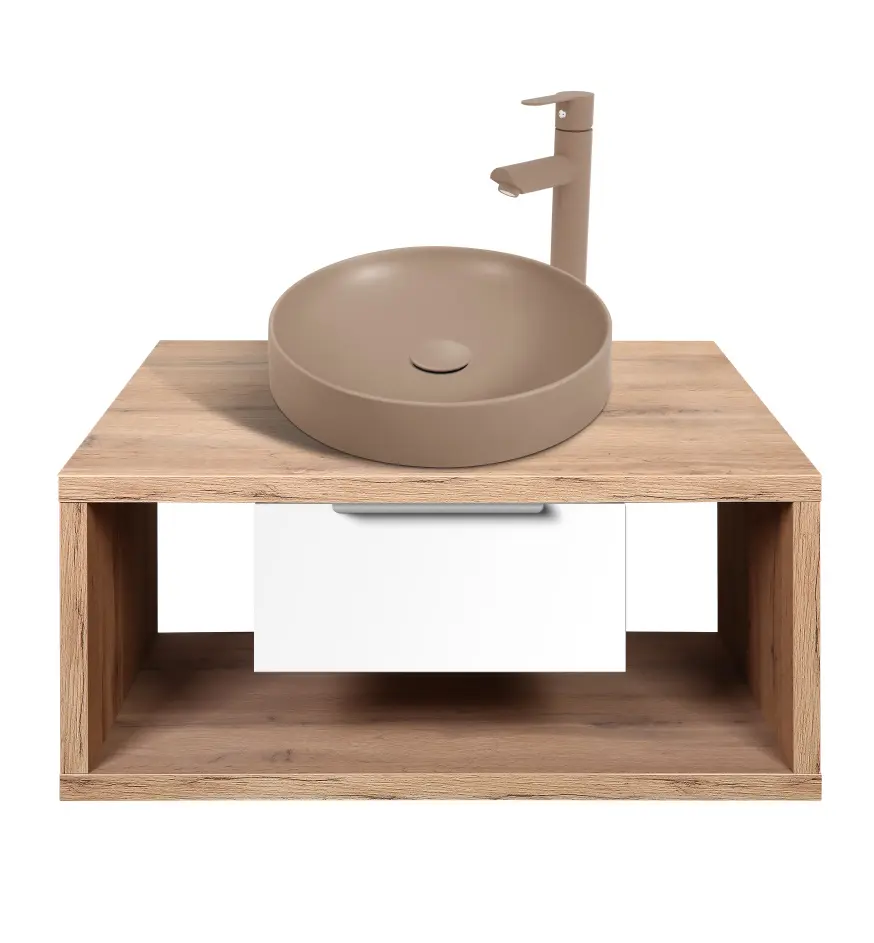 Умывальник Montebella 455х455 со смесителем Jaguar