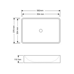 Умывальник Montebella 585x385 со смесителем Jaguar Thumb