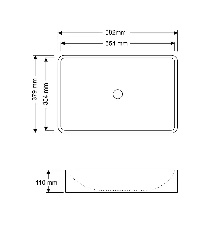 Умывальник Montebella 585x385 со смесителем Jaguar
