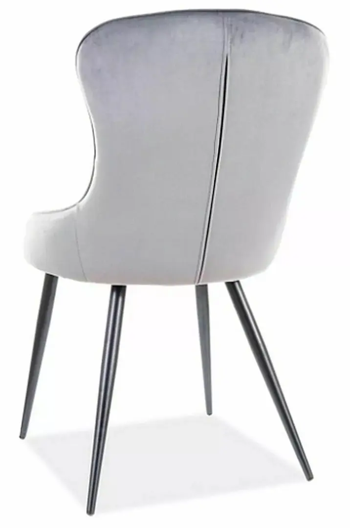 Стул Signal Lotus Velvet (Black/Gray)