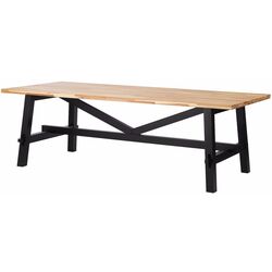 Обеденный набор Ikea Skogsta/Nordviken 235x100см 1+6 (Акация/Черный) Thumb