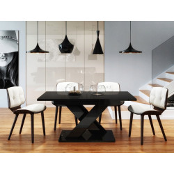 Masa extensibila Prospero Bronx (Black Gloss)