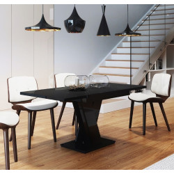 Masa extensibila Prospero Masiv (Black Gloss)