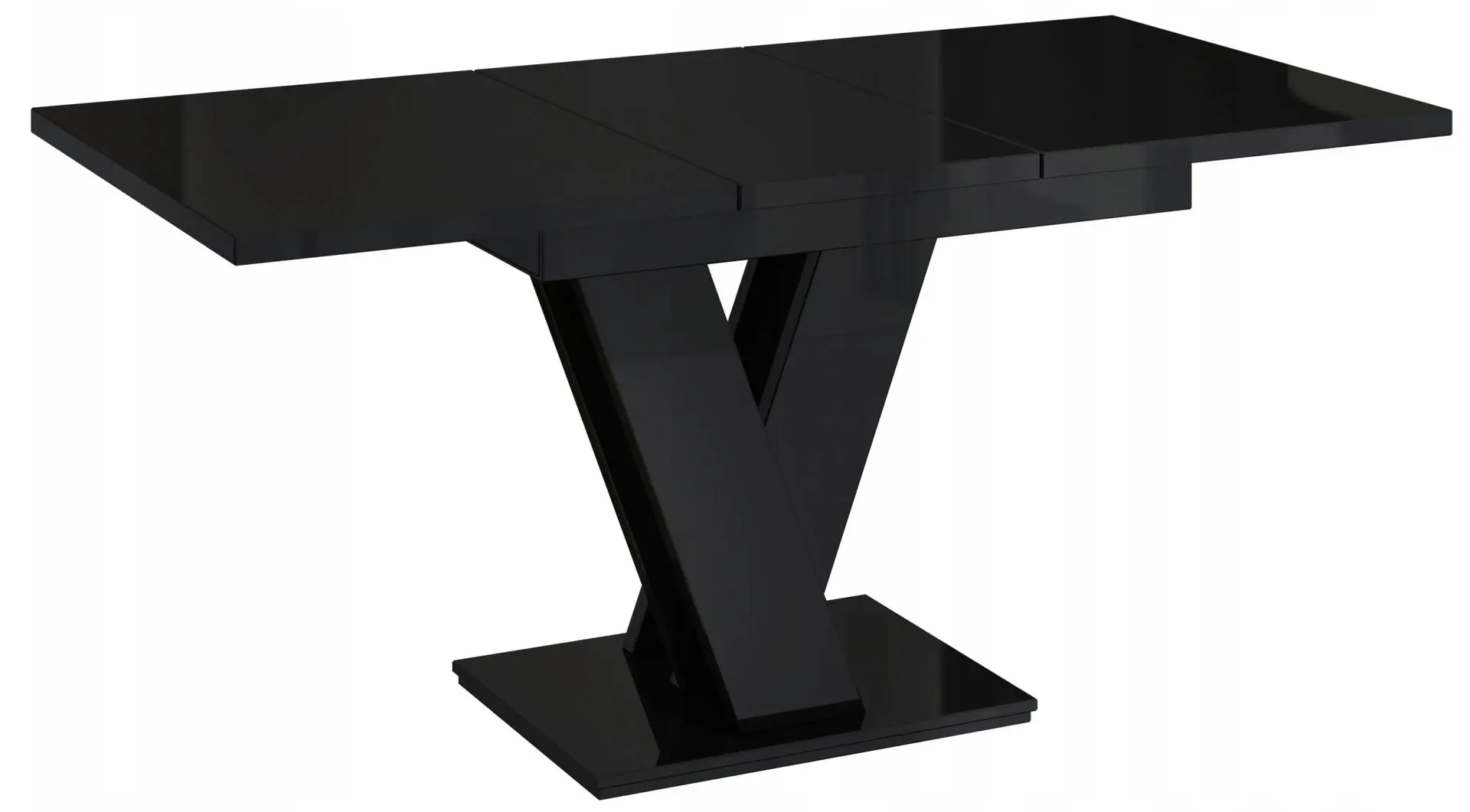 Masa extensibila Prospero Masiv (Black Gloss)