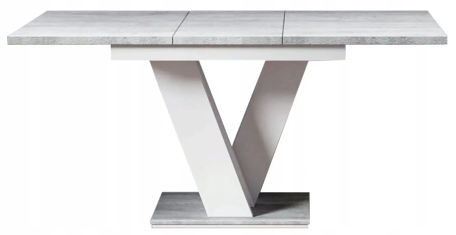 Masa extensibila Prospero Masiv (White/Stone)