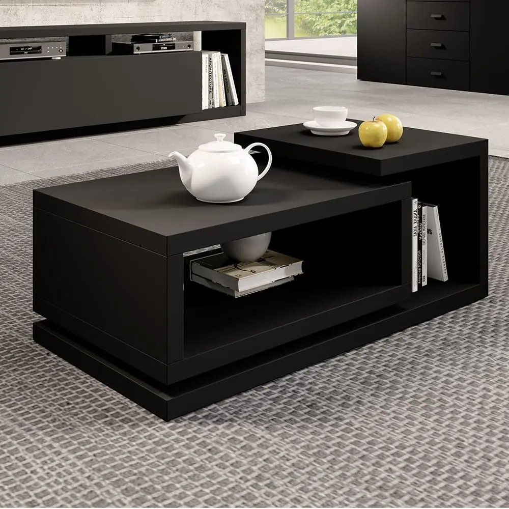 Masa pentru reviste Helvetia Bota №97 (Black Matt)