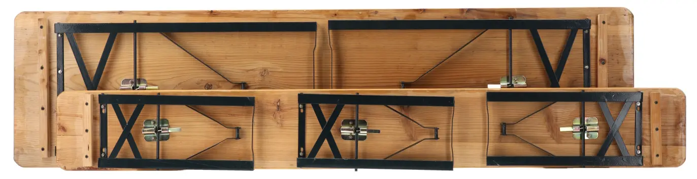 Set mobilier de gradina GardenLine MEB2745 (Wood/Black) - 6