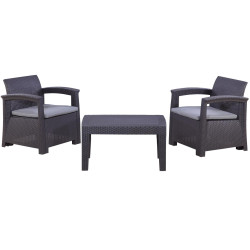 Комплект садовой мебели GardenLine ZUM0852 (Anthracite) Thumb