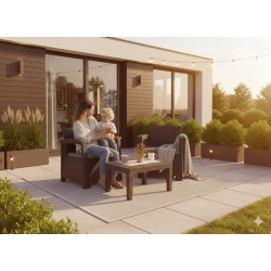 Комплект садовой мебели GardenLine ZUM0852 (Anthracite) Thumb